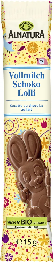Vollmilch Schoko Lolli