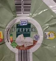 Pfeffer cremiger Weichkäse