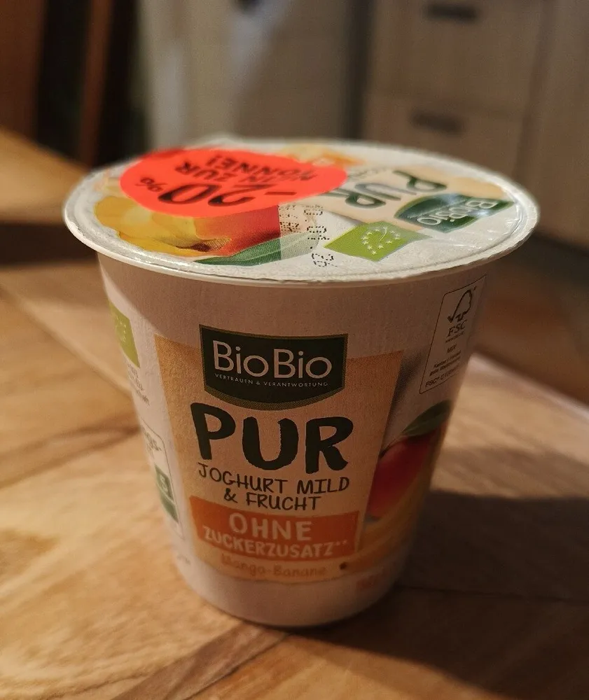 PUR Joghurt Mild & Frucht - Mango-Banane
