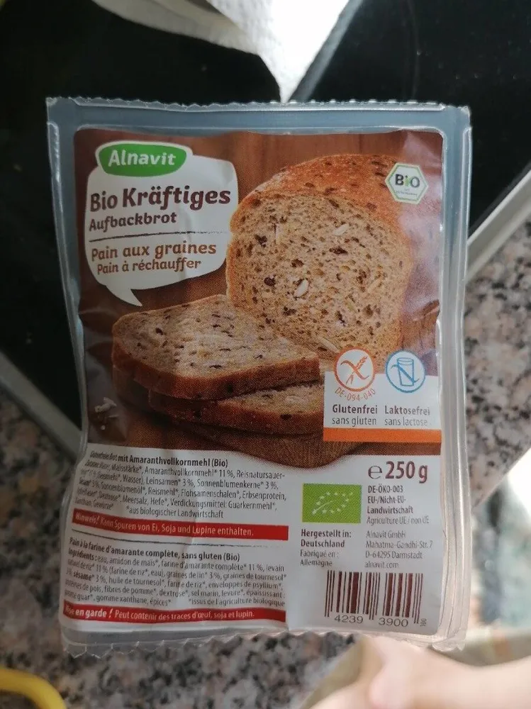 Pain aux graines