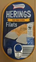 Heringsfilets - Senf-Dijon-Creme