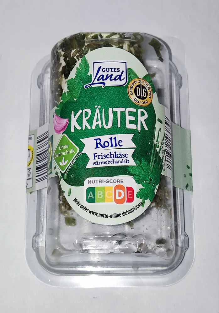 Frischkäse-Rolle - Kräuter