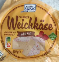 Cremiger Weichkäse würzig, Gutes Land,Netto