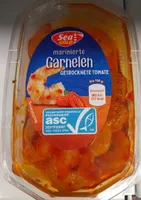 Marinierte Garnelen - Getrocknete Tomate