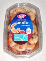 Marinierte Garnelen - Tomate & Chili