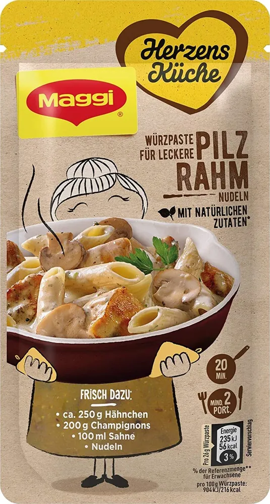 Würzpaste Pilzrahm