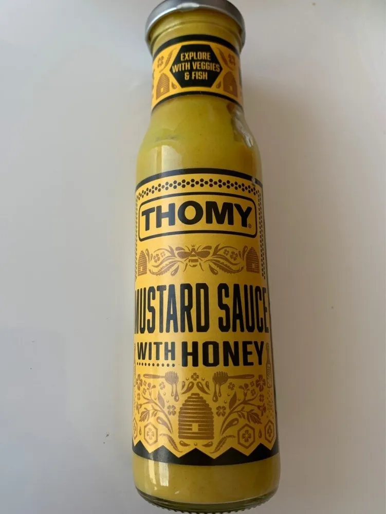 Thomy mustard sauce with honey