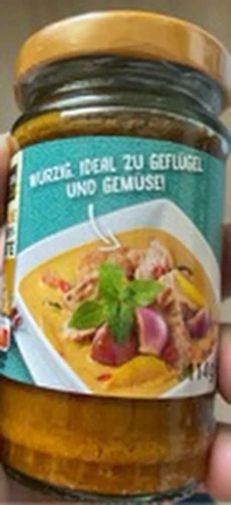 Gelbe Curry-Paste