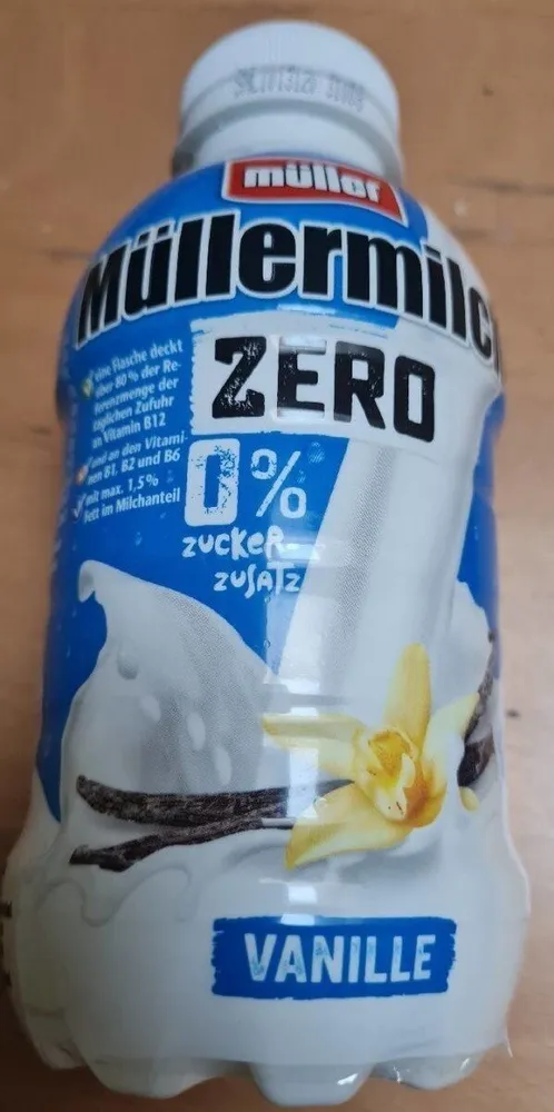 Müllermilch  - Zero Vanille