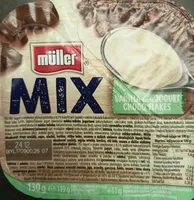 Müller Mix s vanilkou a kukuřičnými lupínky