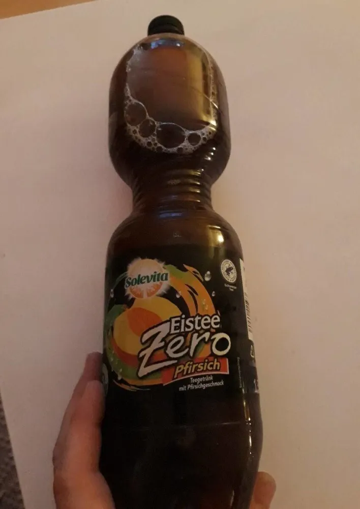 Eistee Zero Pfirsich