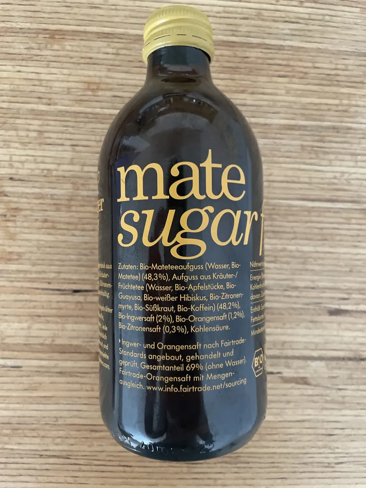 Mate ginger sugar free