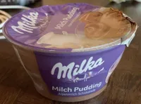 Milka Pudding mit Sahne