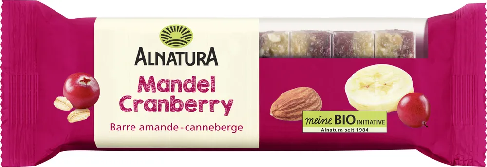 Mandel Cranberry Fruchtschnitte