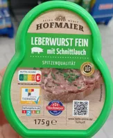 Leberwurst Fein mit Schnittlauch