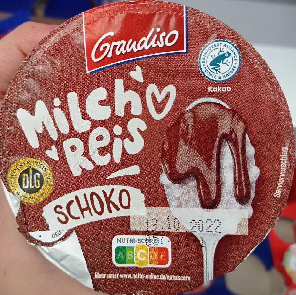 Milchreis Schoko