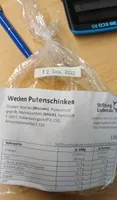 Wecken Putenschinken