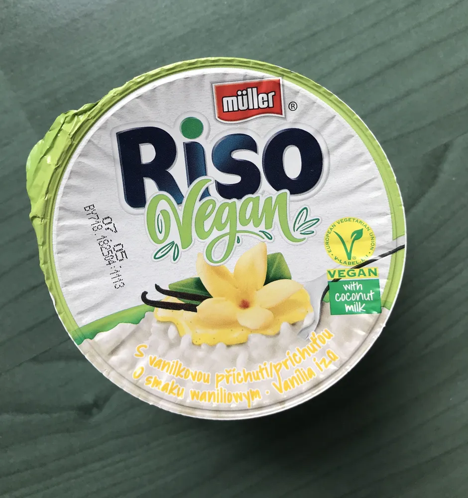 Riso vegan waniliowe
