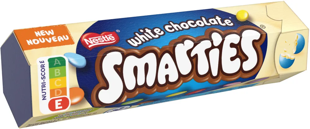 SMARTIES WHITE CHOCOLATE Hexatube 34g