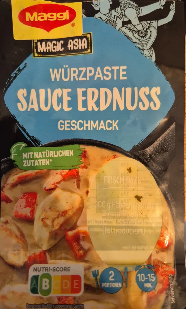 Würzpaste für sauce Erdnuss style