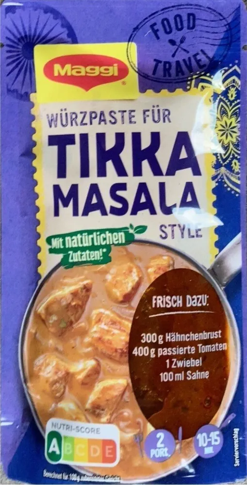 Würzpaste für Tikka Masala Style
