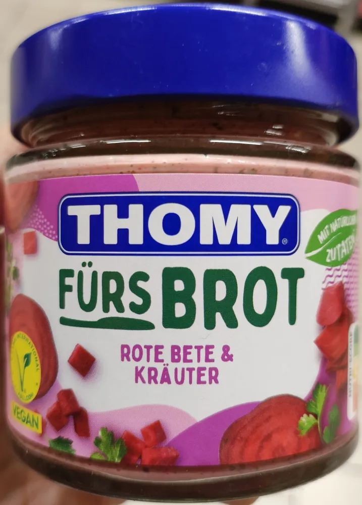 Fürs Brot Rote Bete & Kraüter