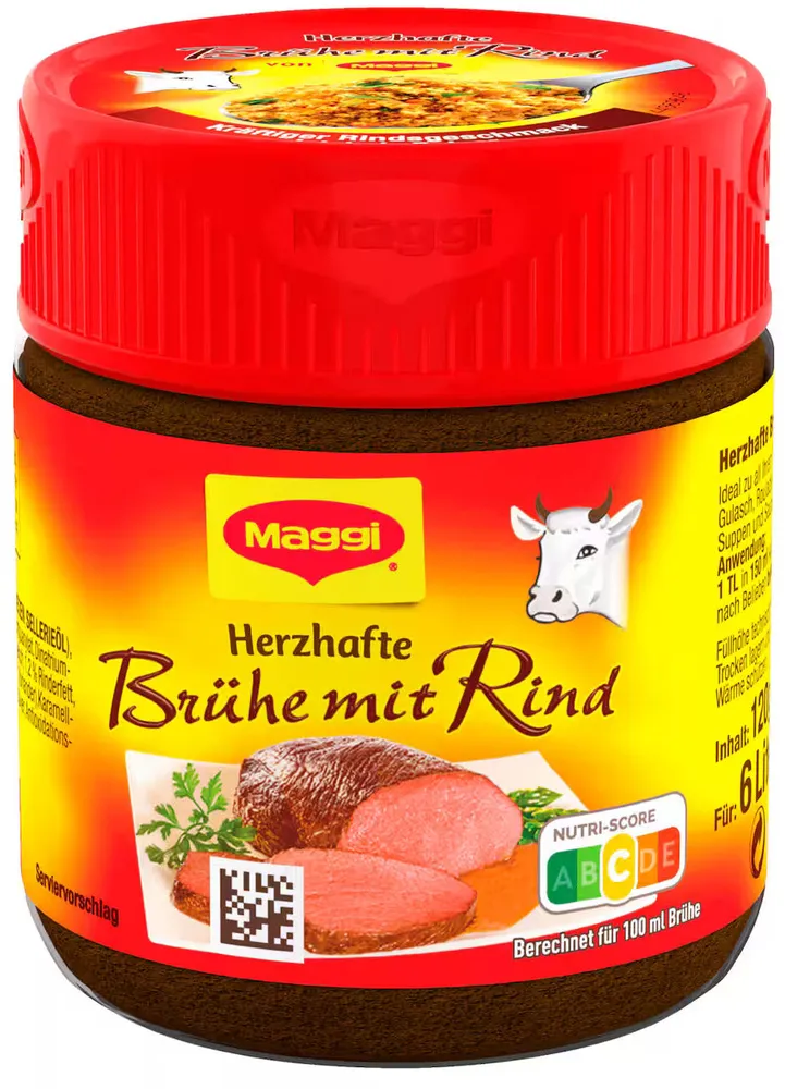 Herzhafte Brühe mit Rind