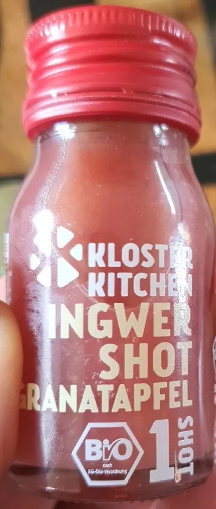Ingwer Shot Granatapfel