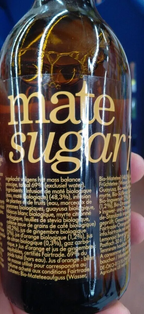 Mate ginger tea