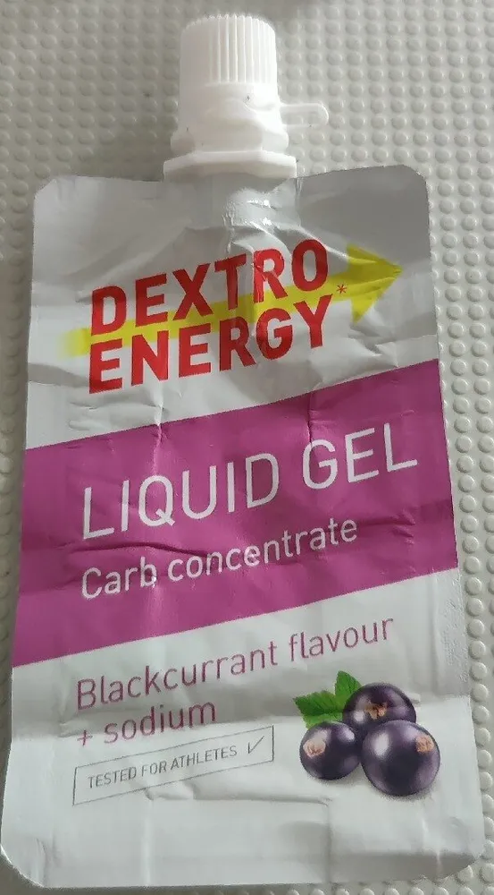 Liquid Gel Carb Concentrate Blackcurrant Flavour
