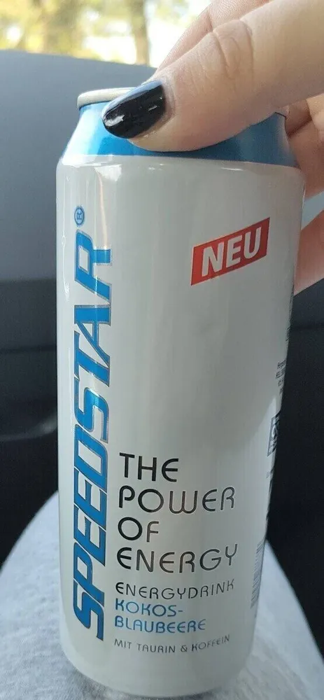 The Power of Energy Energy Drink Kokos-Blaubeere