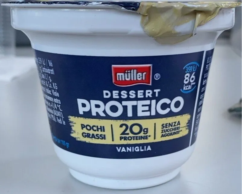 Dessert Proteico vaniglia