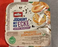 JOGHURT MIT DER ECKE APRIKOSE-STRACCIATELLA