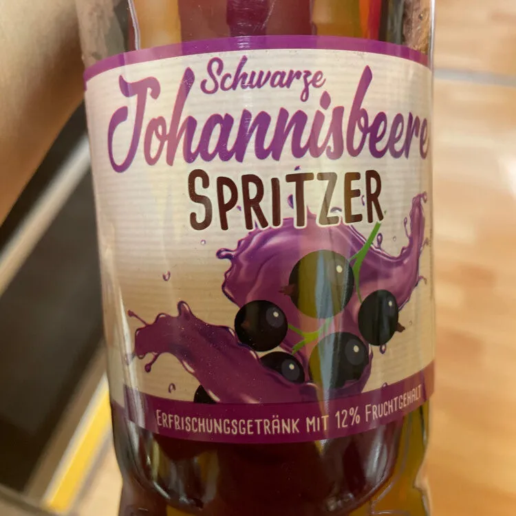 Schwarze Johannes Beerespritzer