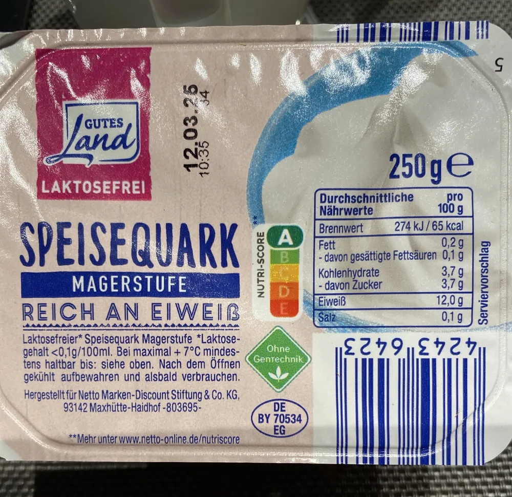 Speisequark