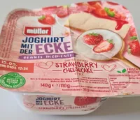 Joghurt mit der Ecke Strawberry Cheesecake