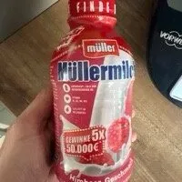 Müllermilch -Himbeer-Geschmack