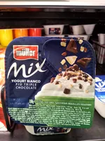 Yogurt bianco più triple chocolate