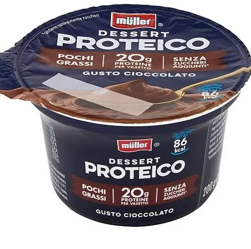 Dessert proteico gusto cioccolato