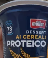 Dessert ai cereali proteico