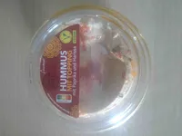 Hummus mit Topping Paprika und Harissa