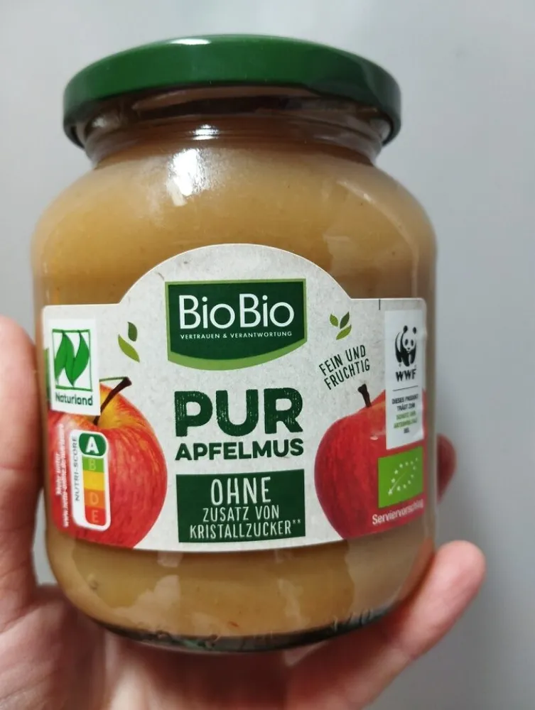 Bio-Apfelmus Pur