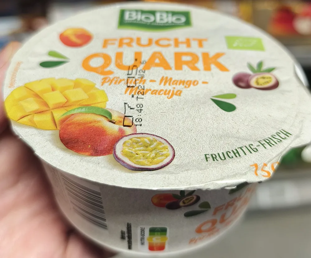 Frucht Quark Pfirsich-Mango-Maracuja