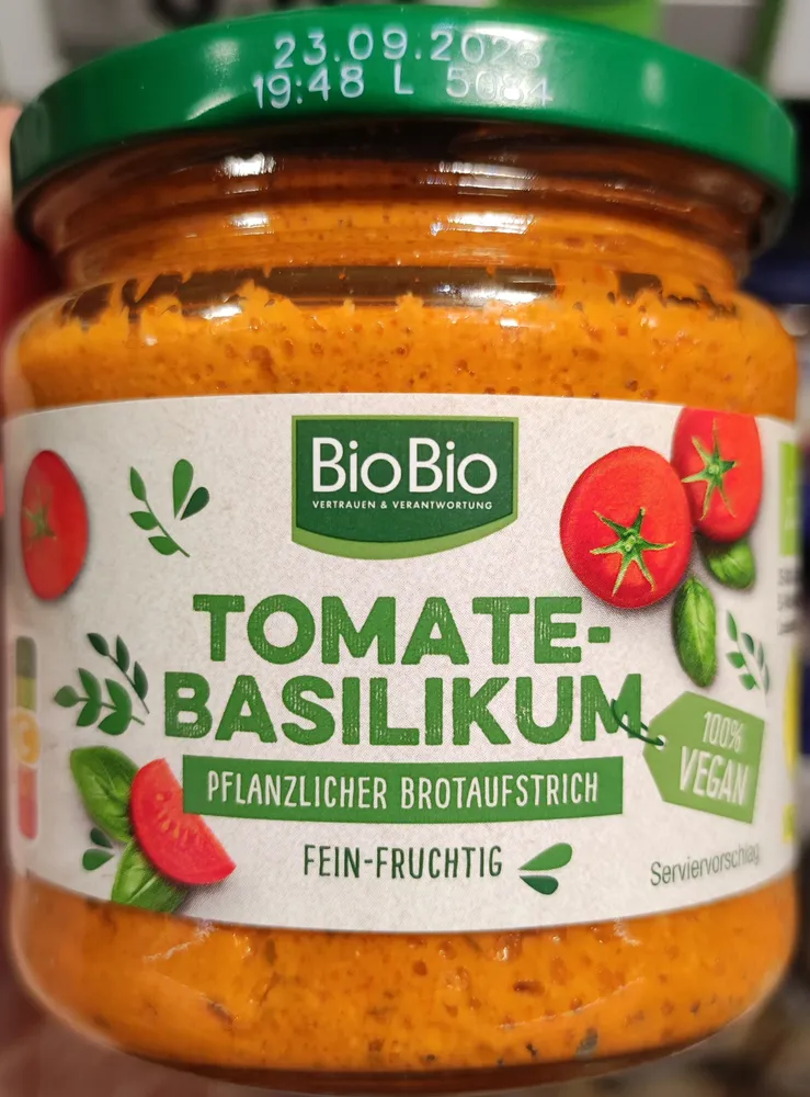 Tomate-Basilikum Aufstrich