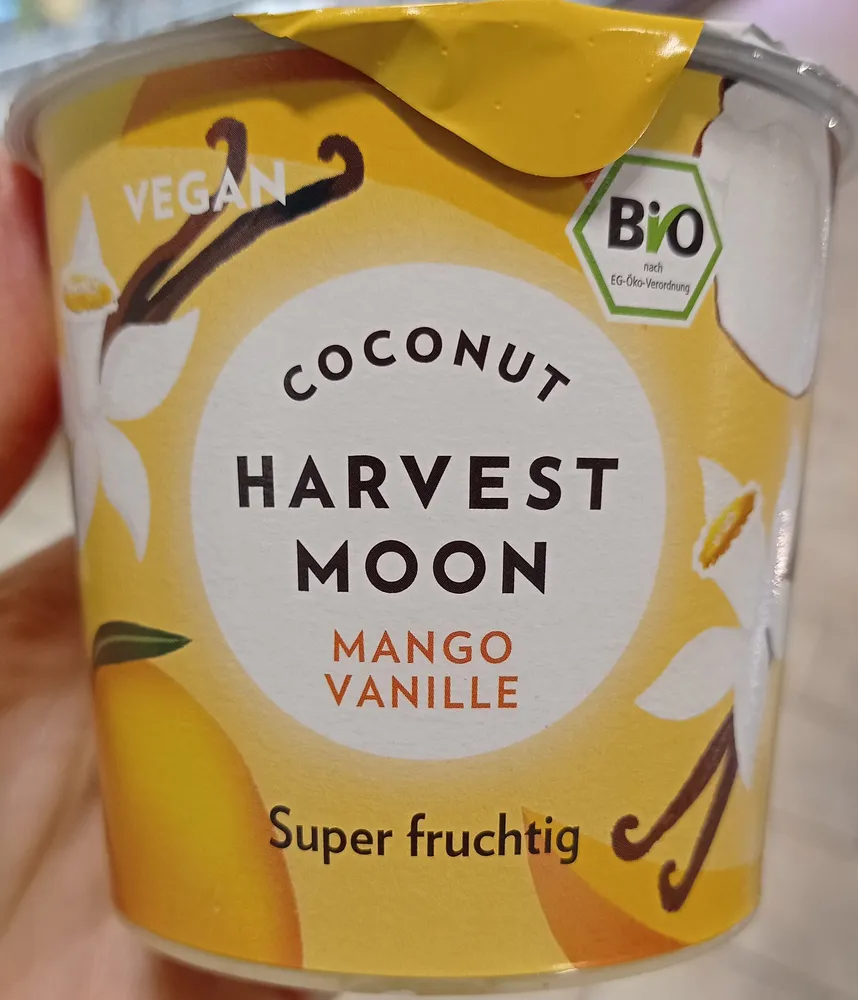 Coconut mango vanille