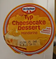 Typ Cheesecake Dessert - Mandarine