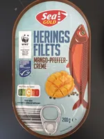Herings Filets Mango-Pfeffer-Creme