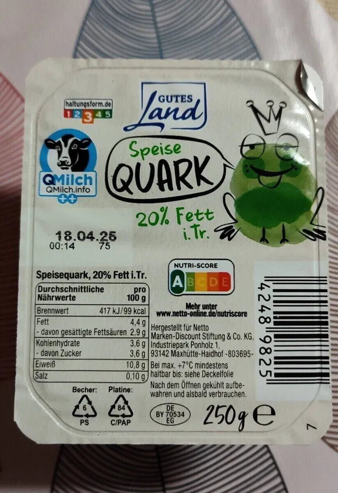 Speisequark