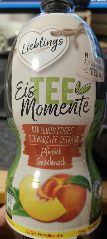 eistee Pfirsich