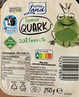 Speisequark, 20% Fett i.Tr.
